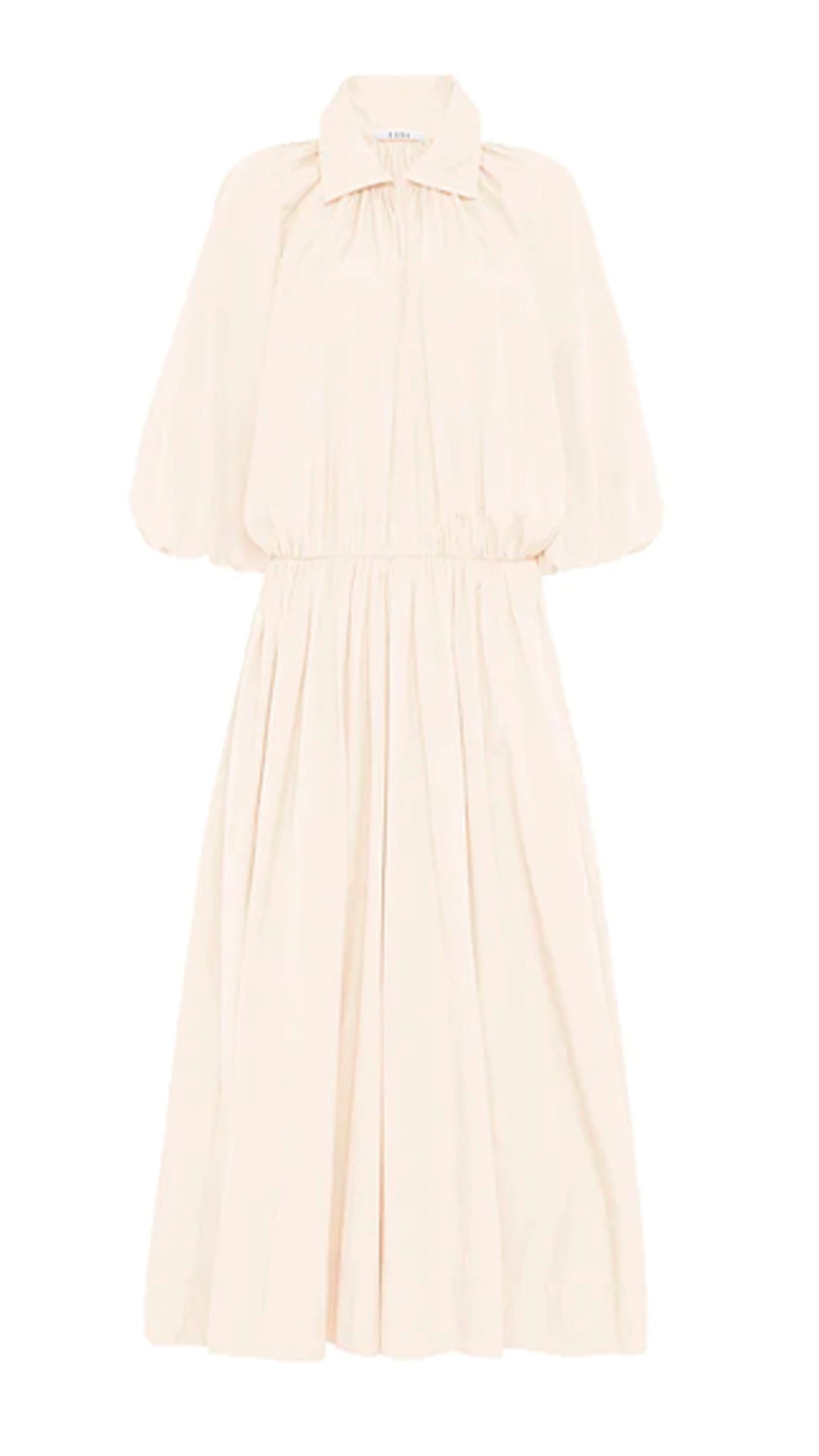 Esse Studios Collected Collared Dress - Crema