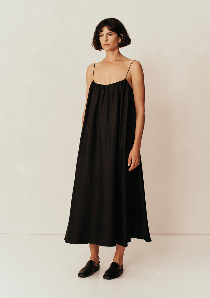 Column Dress - Black – Esse Studios