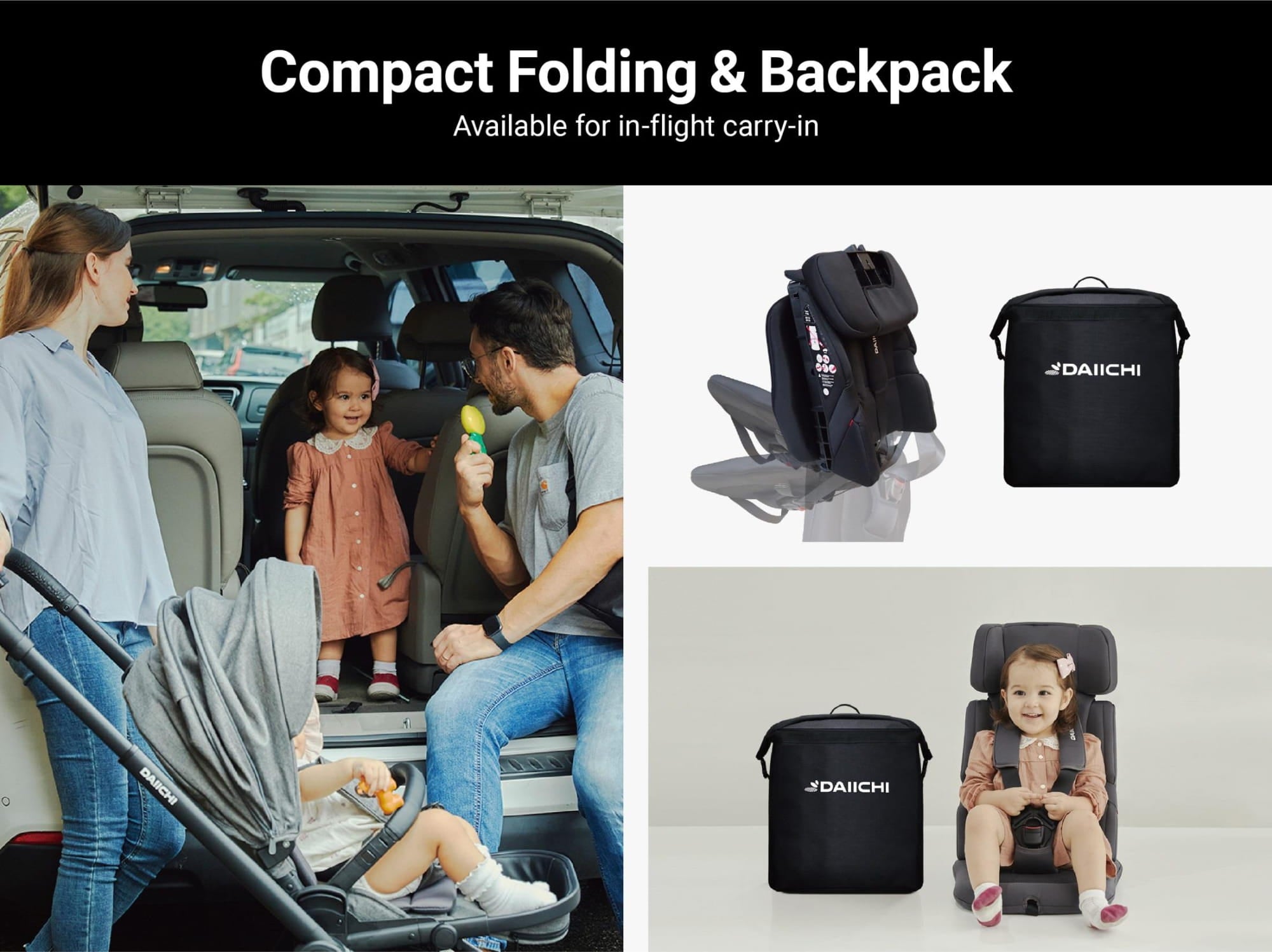 Daiichi Easy Carry Portable Baby Car Seat Preorder Singapore