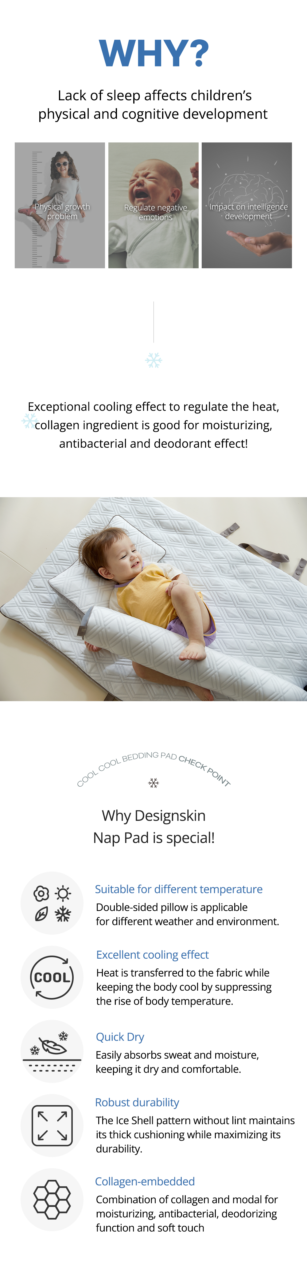 baby cooling Nap pad designskin