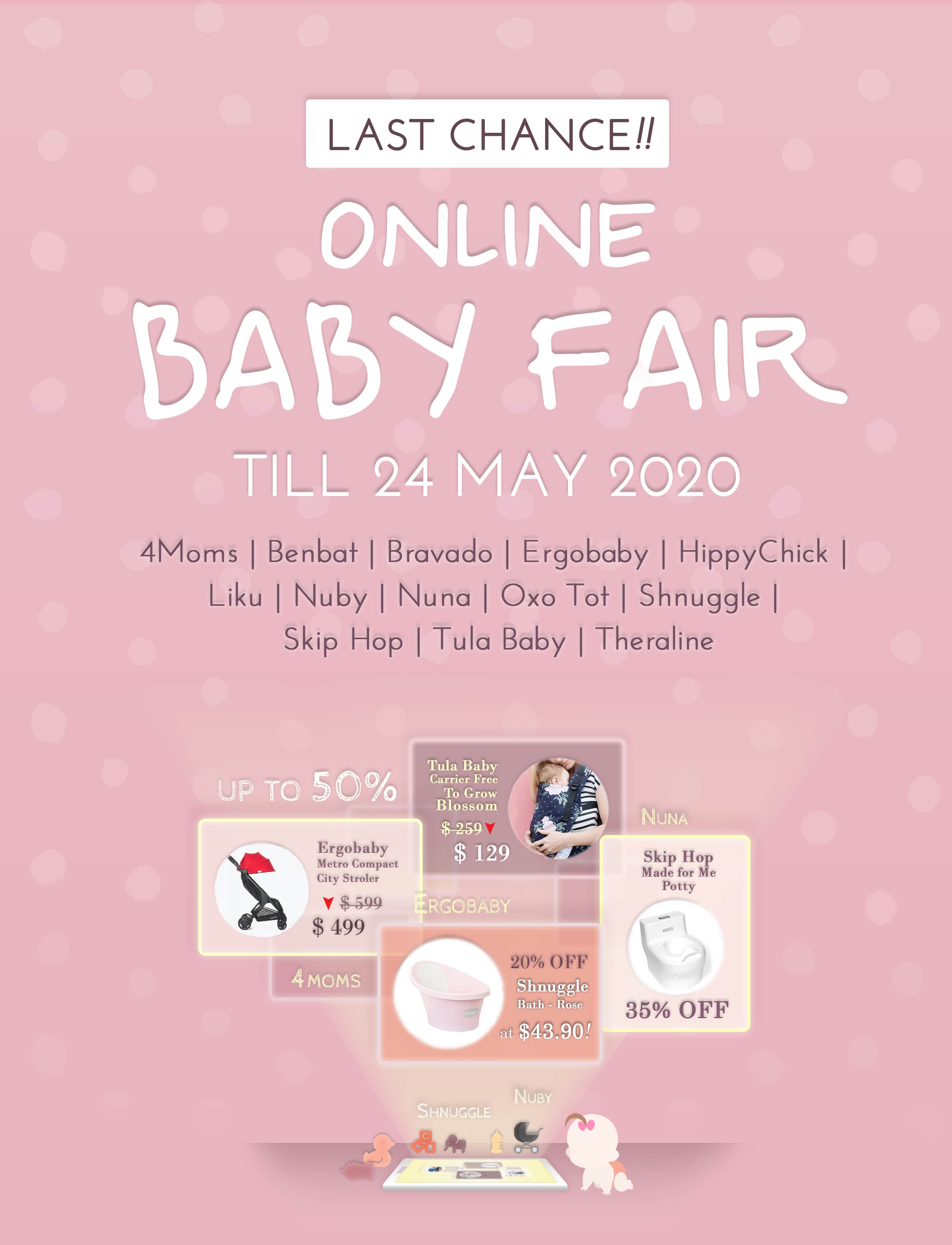 Online Baby Fair till 24 May 2020 (Sunday)