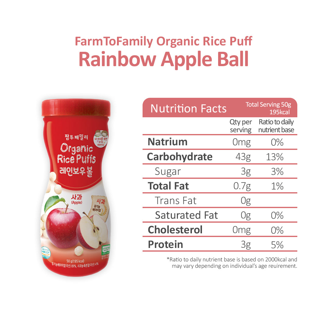FarmToBaby Organic Snack Apple Ball