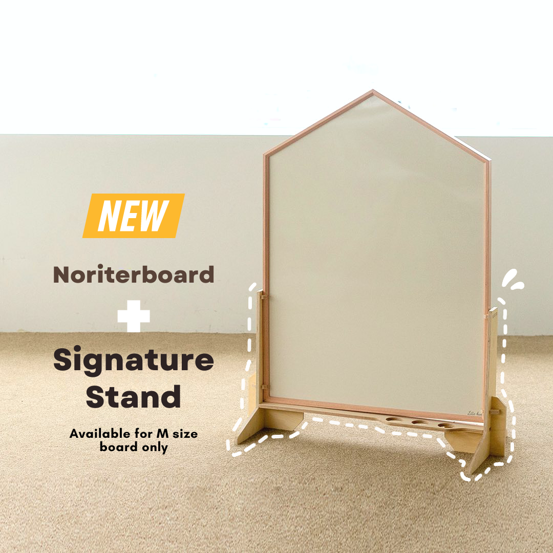 🧨 Noriter Learning Board Noriterboard Magnetic Board One In Natural Wood (Medium / Large - Pink Free Gifts 🥰 | Little Baby Sales Shop