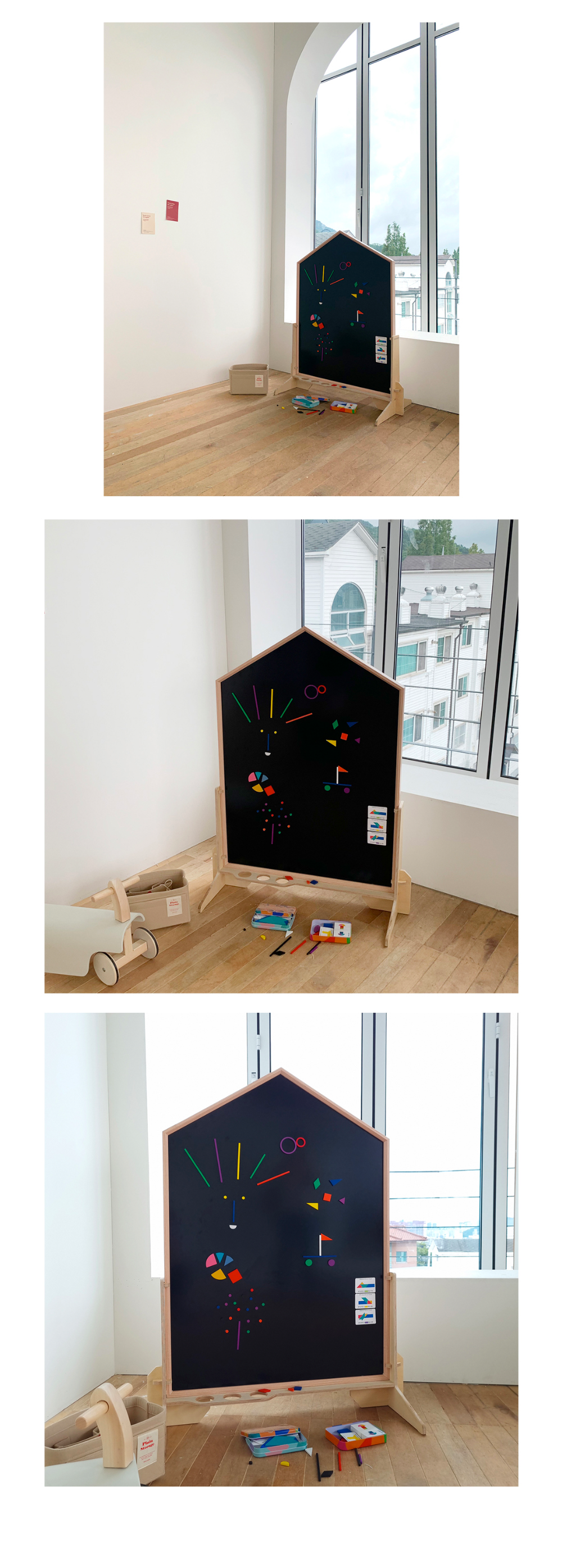Noriterboard magnetic board stand