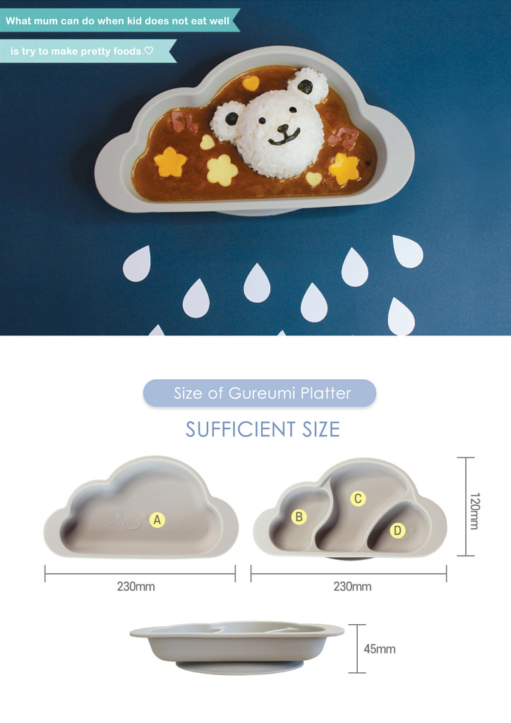 Size of Silicone Platter