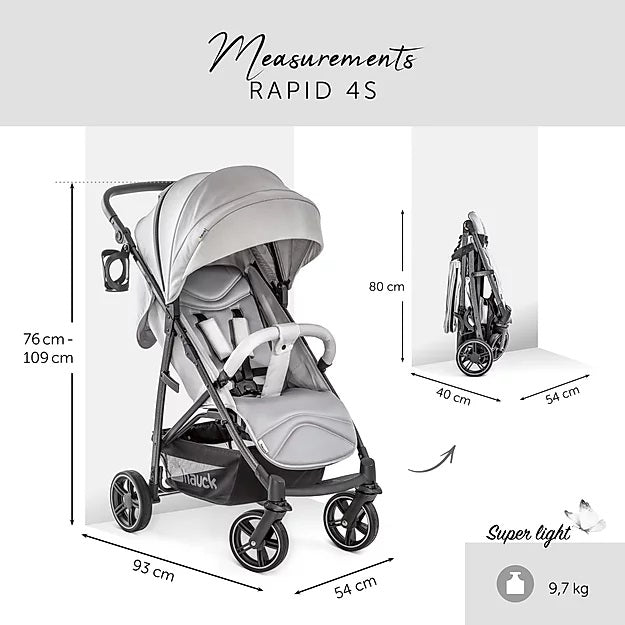 hauck rapid 4s pushchair