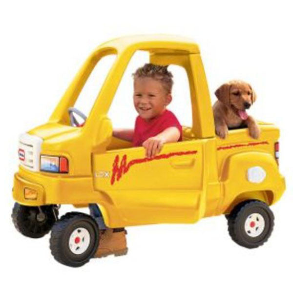 little tikes yellow truck