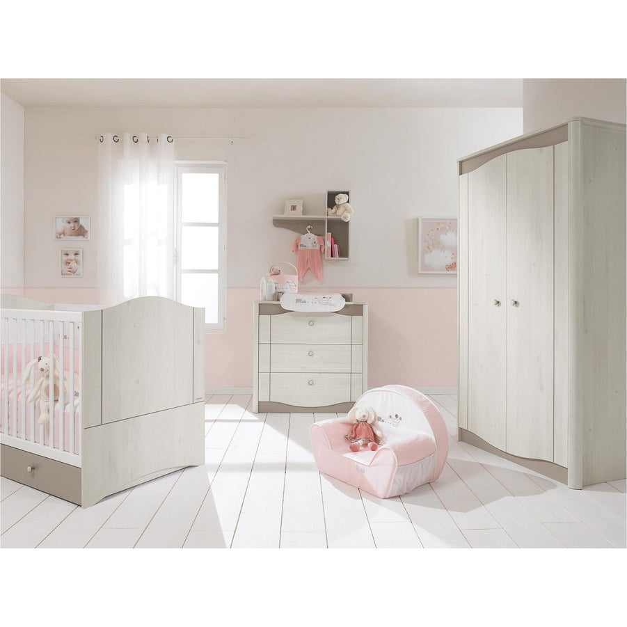 Galipette Meline Cot Lit Bebe 70 X 140 Little Baby