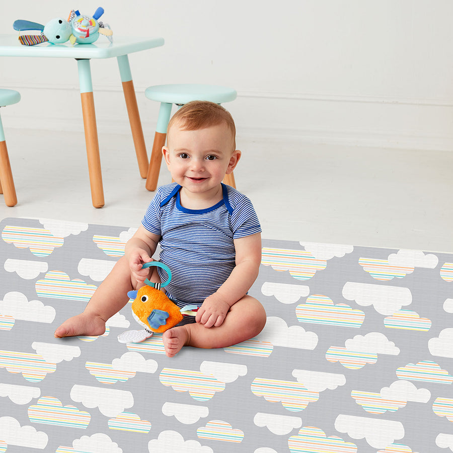 Skip Hop Doubleplay Reversible Playmat Clouds | Little Baby.