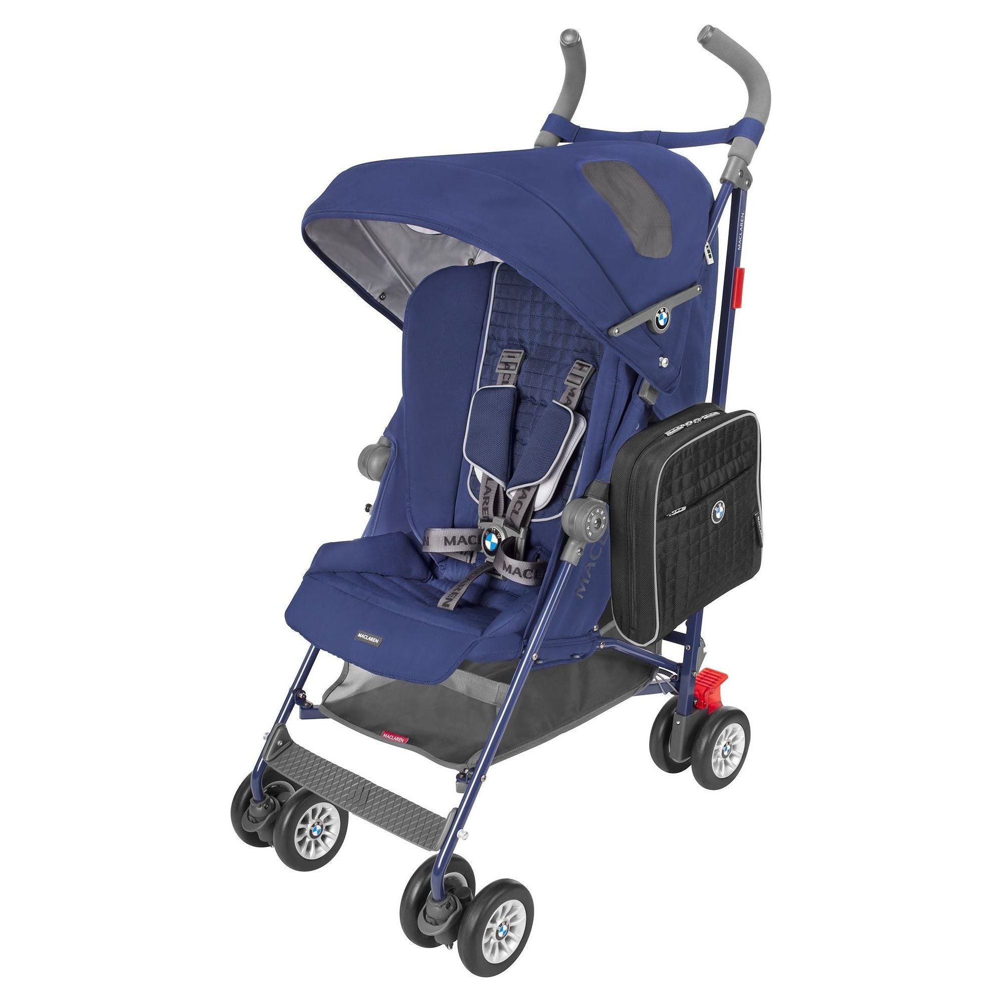 mamas and papas blue stroller