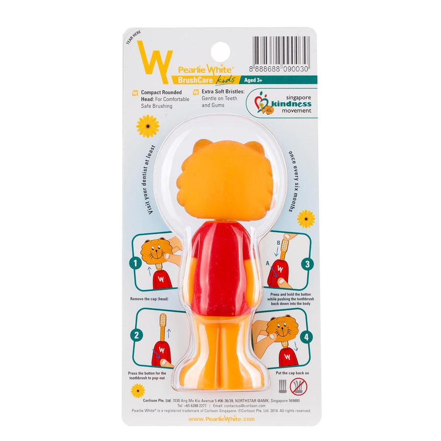 BrushCare Kids Pop-Up Extra Soft Toothbrush | Little Baby.