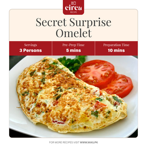 Secret Omelet Recipe by Xaxu using Apple Cider Vinegar