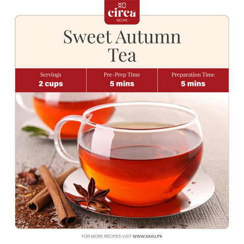 Sweet Autumn Tea Recipe with Xaxu