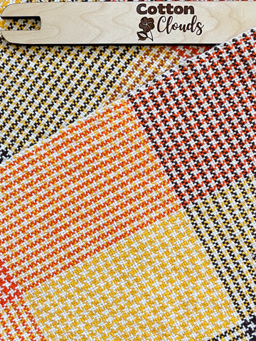 November Weaving Challenge: Houndstooth and More Color Play
