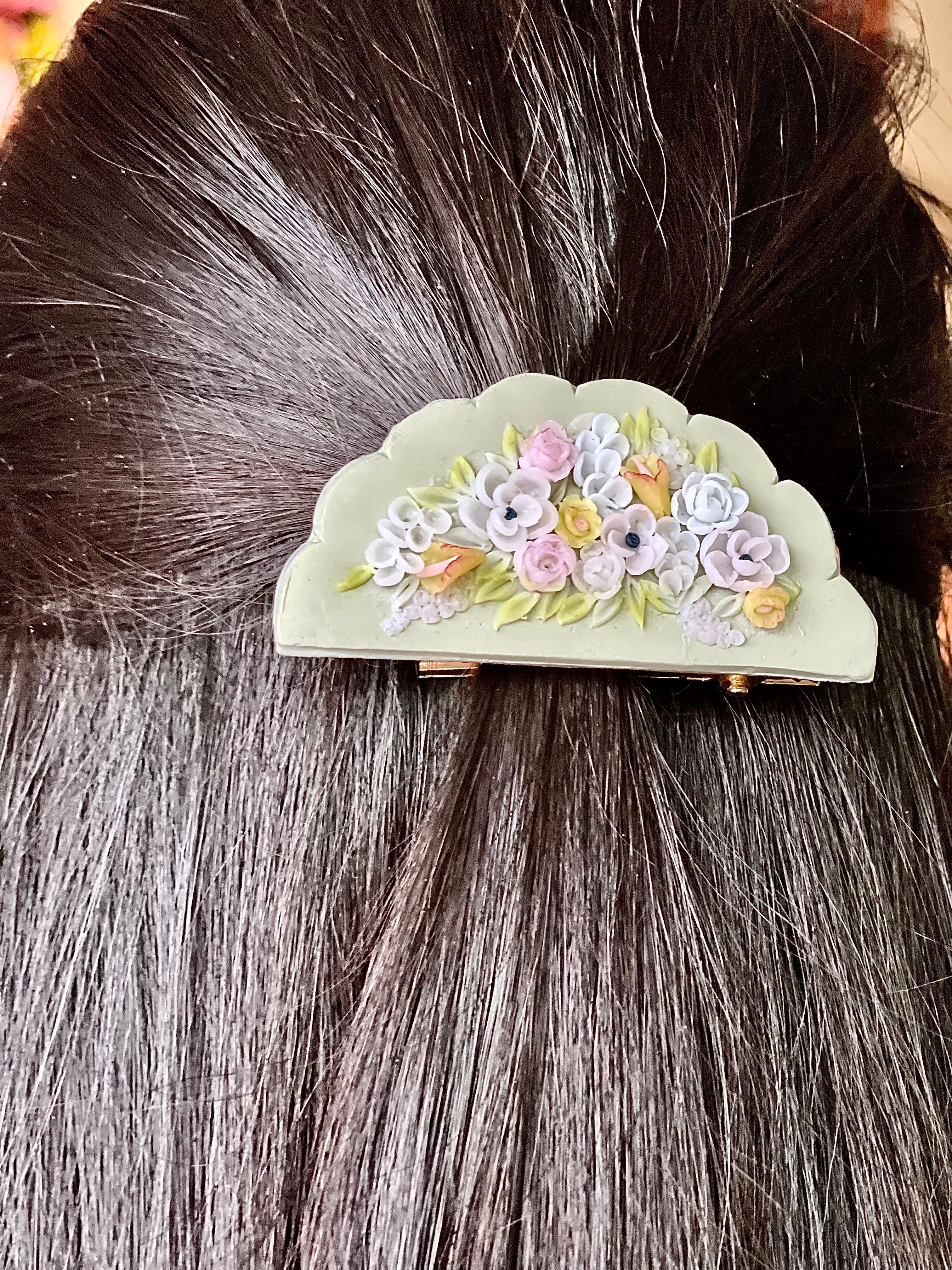 Sweet Pearl Exquisite Crystal Handmade Hair Comb Leaves Bride Flower  Wedding Hair Accessories  Hair Accessories  Accessories ByGoodsCom