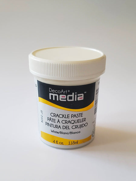 Media Crackle Paste 4oz White