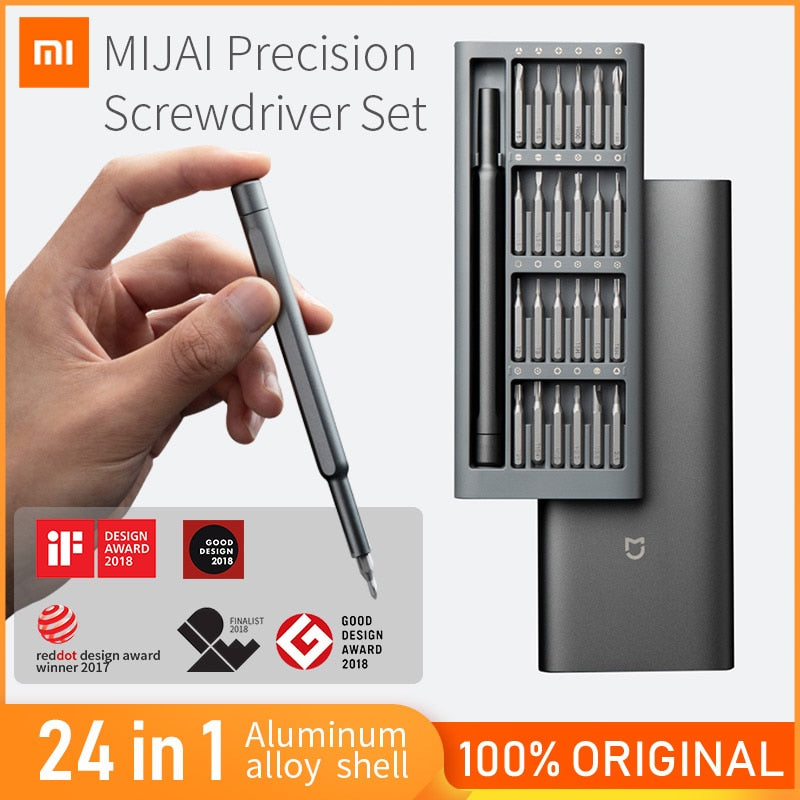 Обзор xiaomi mijia electric precision screwdriver kit 24 in 1 новая электрическая