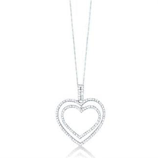 0.85ct Round Cut Diamond Pendant - $1,195