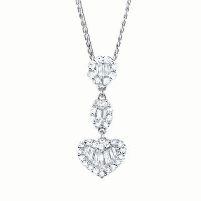 1.05ct Baguette Cut Diamond Pendant - $1,165