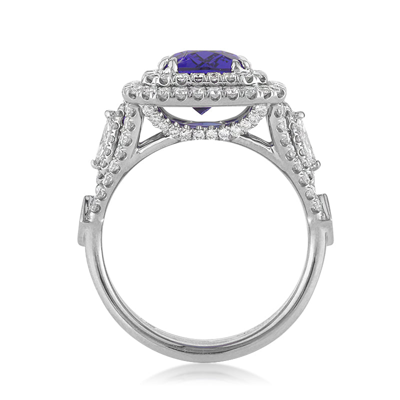 Gemstone Custom Engagement Ring
