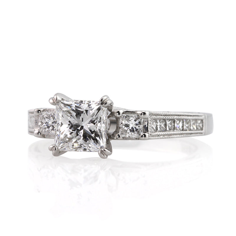 1.78ct Princess Cut Diamond Anniversary Ring | Mark Broumand