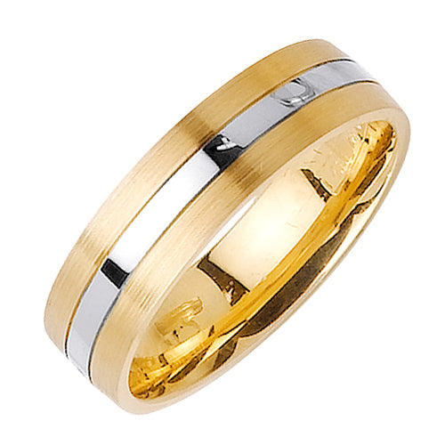 Satin Finish Comfort-Fit Wedding Band 6.5mm – RW Fine Jewelry