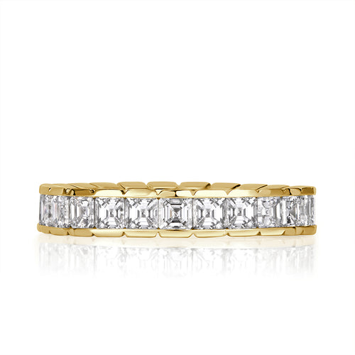 Asscher Cut Eternity Band, 6 Carat Asscher Cut Diamond Eternity Ring –  Kingofjewelry.com