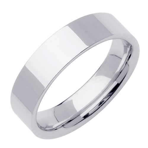 Men's Flat Wedding Band