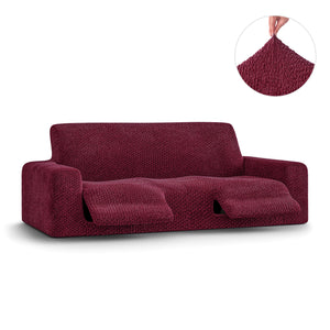 3 Seater Recliner Slipcover, Velvet Collection - Mamma Mia Covers CA - Slipcover For Reclining Sofa