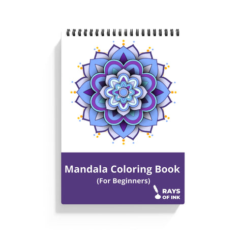 Coloring Book Mandalas, Crayons, Sharpener Adults Creative Lustgarten  Foundation