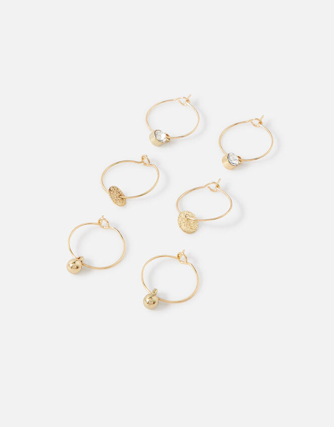Classic Crunky Gold Copper Hoop Bali Earring Pair For Women – ZIVOM