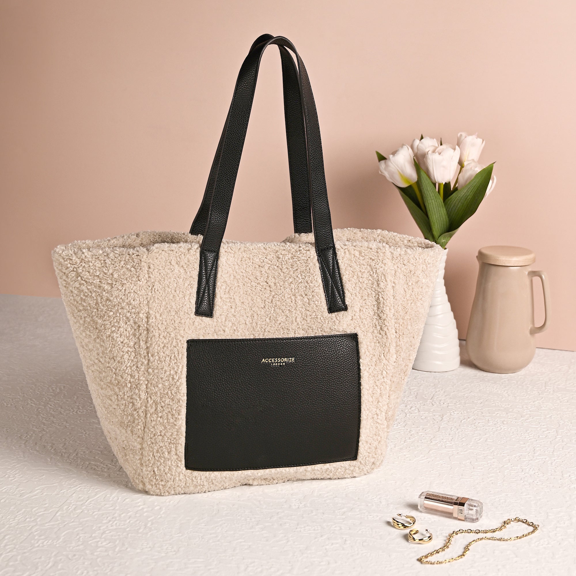 Accessorize London Emily Monogram Tote Bag: Buy Accessorize London Emily  Monogram Tote Bag Online at Best Price in India