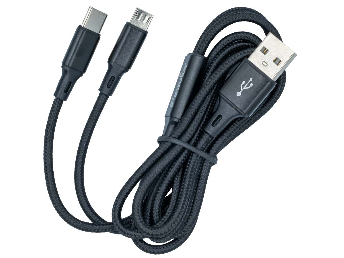 2-in-1 USB Charging Cable Fenix Lighting