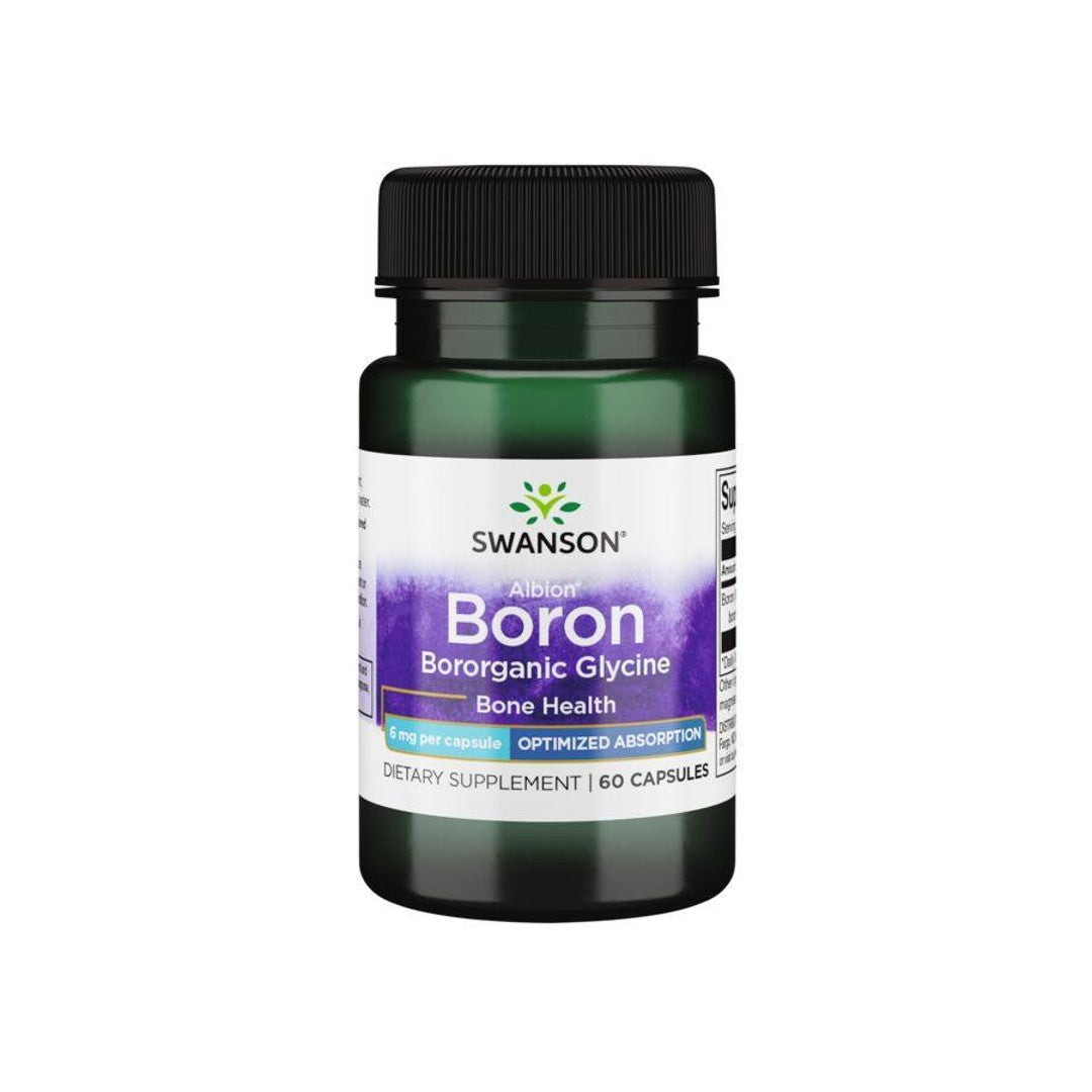 Albion Borium Bororganische Glycine - 6 mg 60 capsules