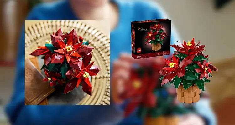 Lego Poinsettia Set Feature