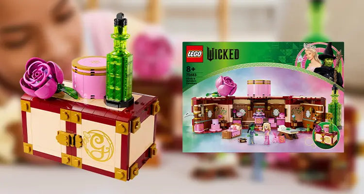 Lego Glinda & Elphaba's Dormitory Set Feature