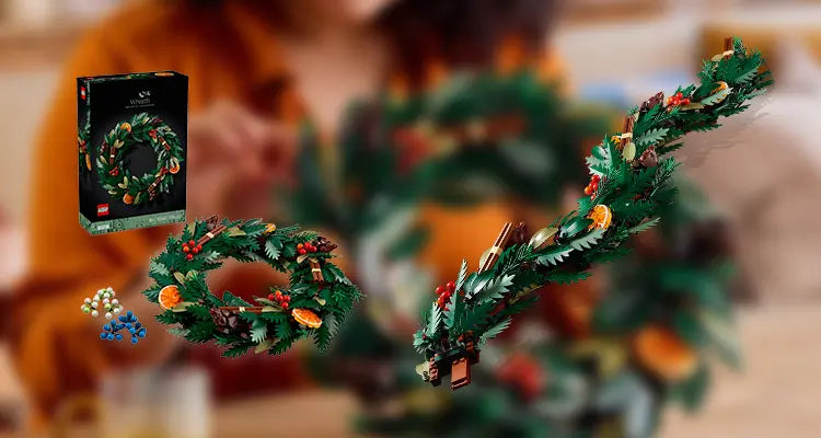 Lego Wreath Set Feature