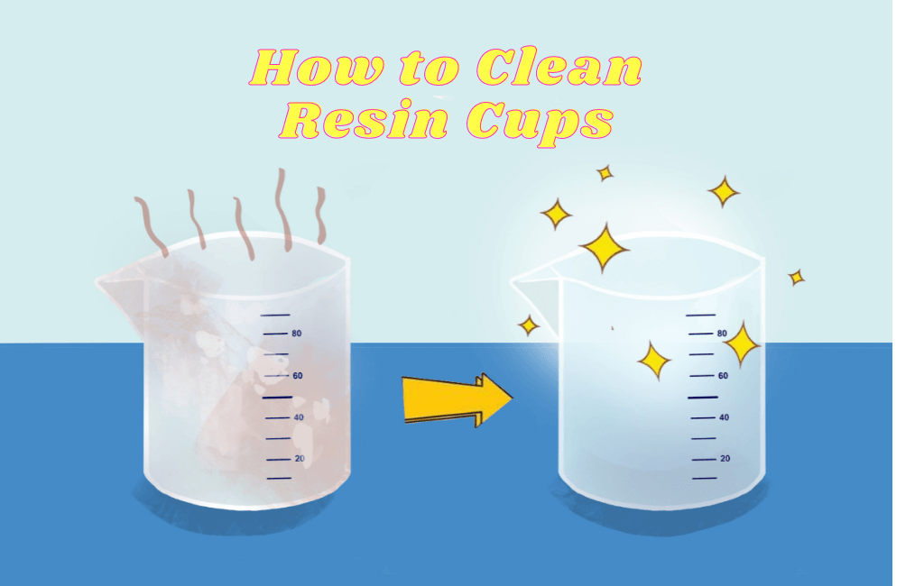 How to clean resin cups, tumblers, and dishes