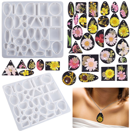 11Pcs Resin Molds Jewelry Earrings Silicone Molds for Epoxy Resin –  IntoResin