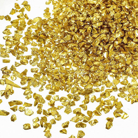 Gold Foil Flakes For Resin3 Bottles Metallic Foil Flakes 15g,gold Flakes  For Crafts,flakes For Nail Art, Painting,slime And Resin Jewelry  Making,(gold