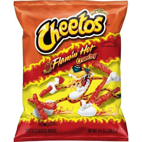 cheetos crunchy 35gr flamin
