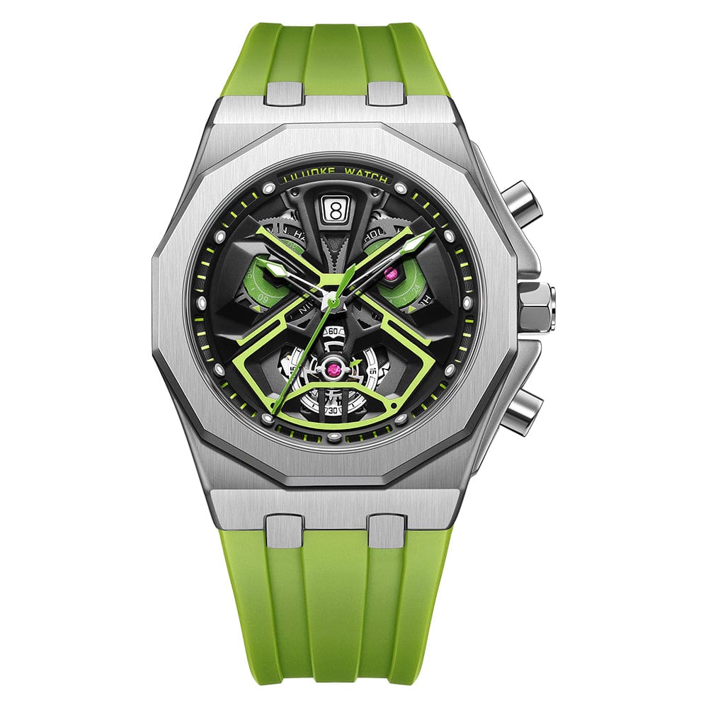 The Voyager Elite - Green (42mm)