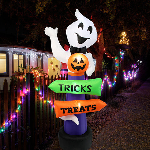 Halloween Inflatable Model Road Sign Decoration