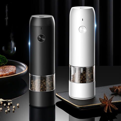 Rechargeable Refillable Electric Pepper And Salt Grinder