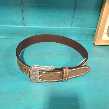 Belt - Ariat HvyStchEdgBR