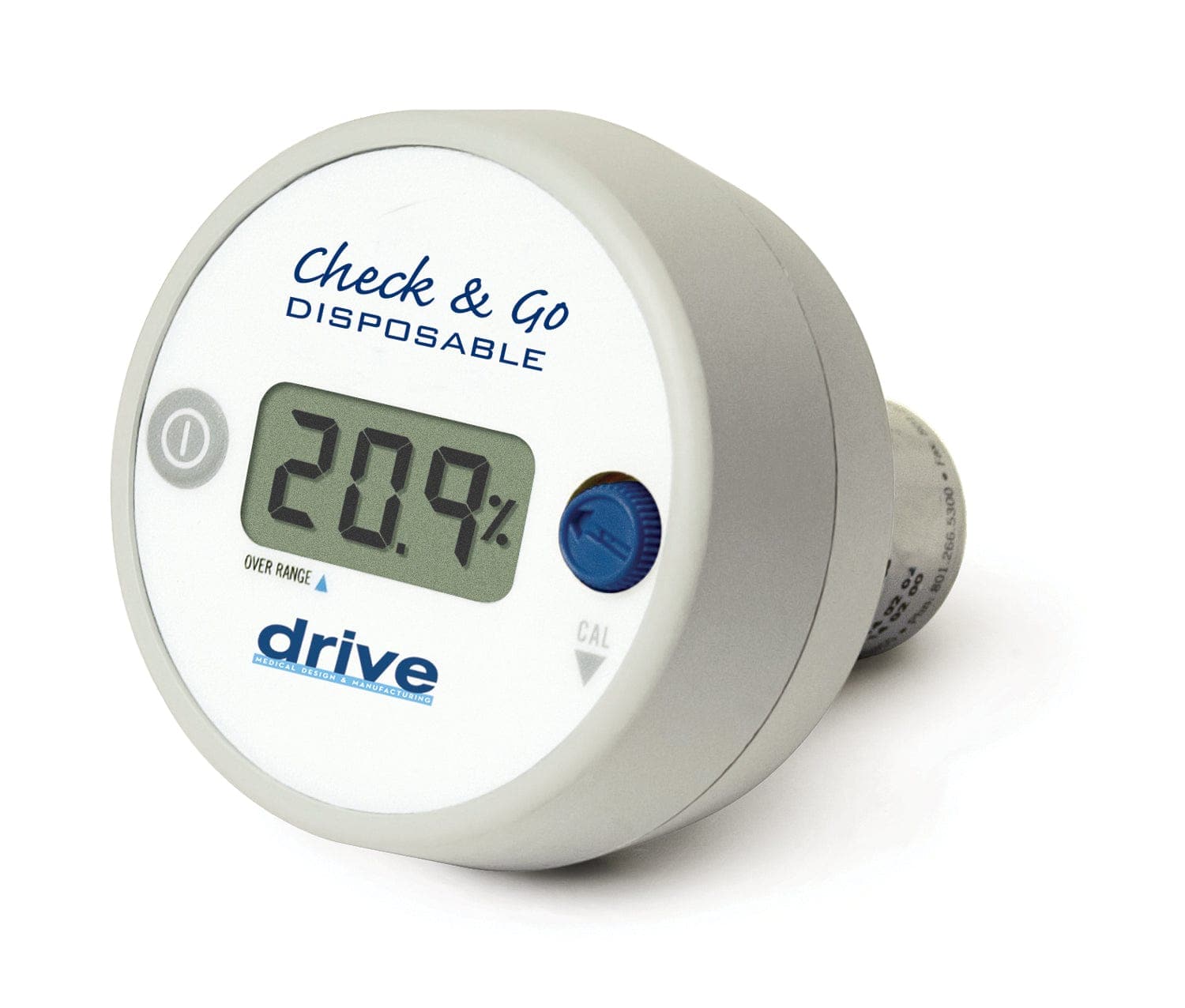 Drive Medical O2 Analyzer with 3 Digit LCD Display