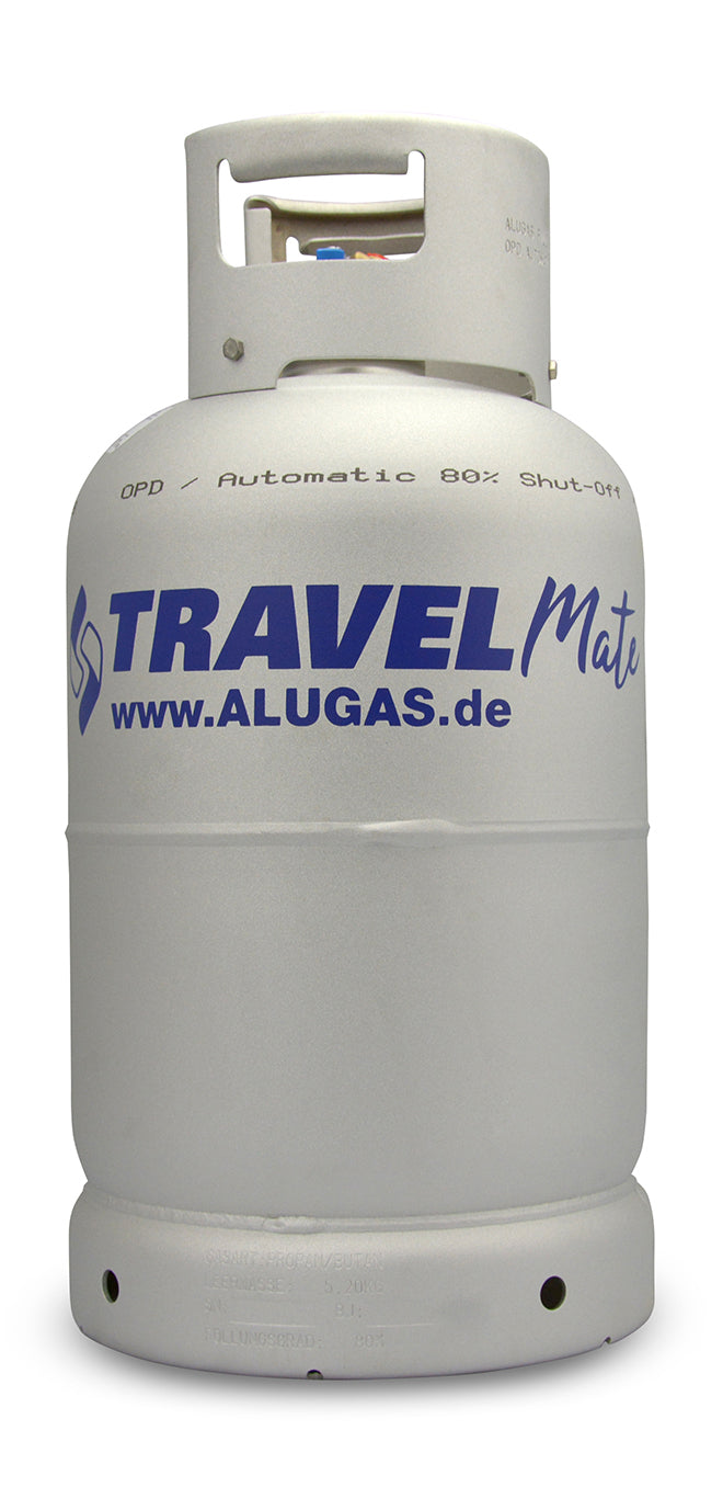 Tankanzeigen Set für Alugas Travelmate Gasflaschen Neue Version Tankuhr +  Sender - Frontgas Onlineshop
