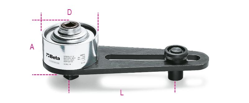 562/1 - 562/2 - Torque multipliers for right-hand and left-hand tightening, ratio 5:1