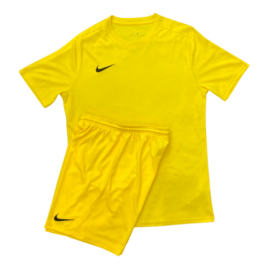 Nike Dri-Fit Short Set In Neon Yellow – CERTIFIED SPORTSWEAR ✓ 👕