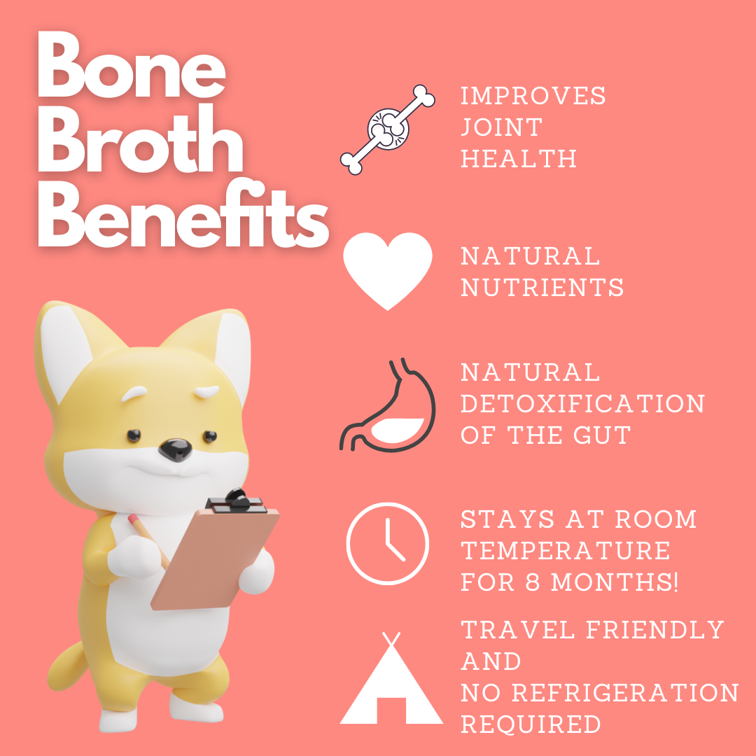 benefits of chicken broth for dogs